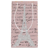 Touchのシルバー2エッフェルタワー スモールペーパーバッグ (正面)