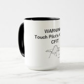 Touchのパイロットのコーヒー、CFIT (略称) マグカップ (正面左)