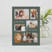 Touchのホリーミニマルフォトコラージンググリーン シーズンカード (スタンド正面)