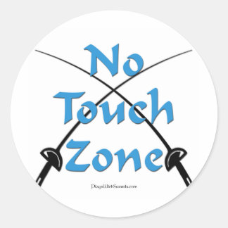 Touchの地帯のフェンシング無し ラウンドシール