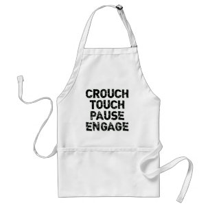 Touchの従事させますラグビーのティーを休止は身をかがめります スタンダードエプロン