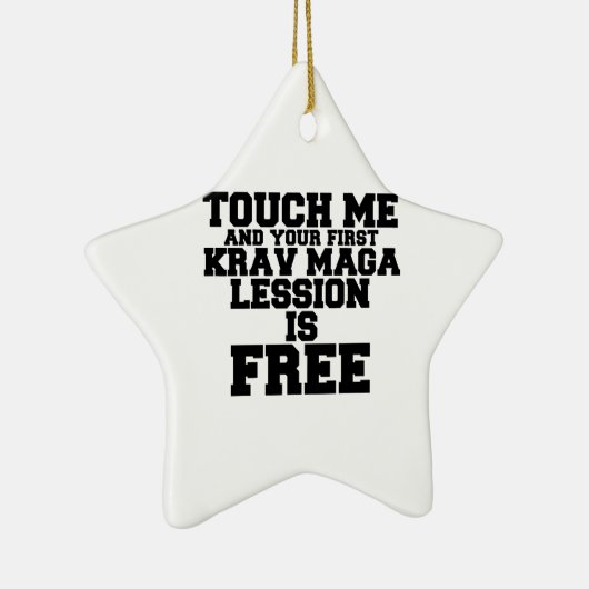 TOUCHの私とあなたの最初のクラフマガレッシオンは無料 セラミックオーナメント (右)