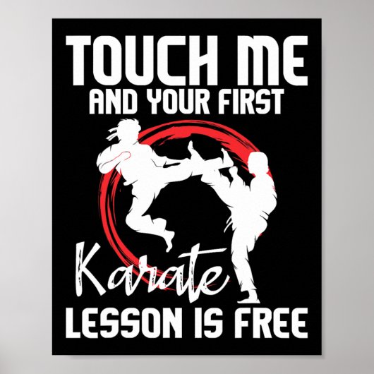 Touchの私と最初の空手レッスンは無料 – Ka ポスター (正面)