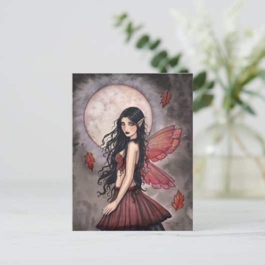 Touchの秋の妖精はがき ポストカード (スタンド正面)