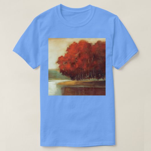 Touchの赤2 Tシャツ (デザイン正面)