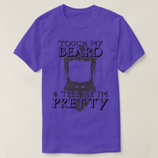 Touchの髭と私に教えてかわいらし14 Tシャツ (デザイン正面)