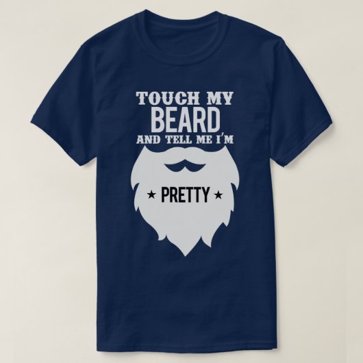 Touchの髭と私に教えて15かわいらし. Tシャツ (デザイン正面)