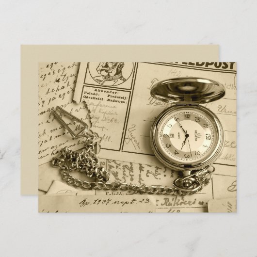 touchはこの保時間 ポストカード (正面/裏面)