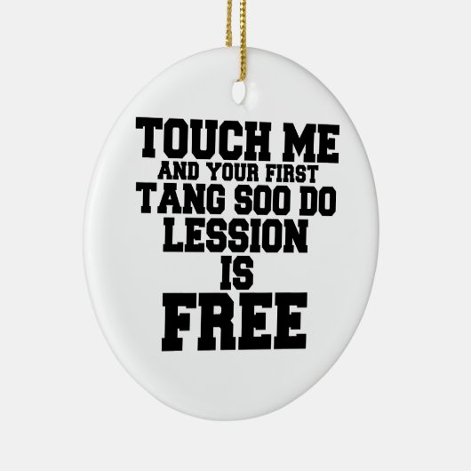 TOUCHは私と初の唐相堂楽章は自由 セラミックオーナメント (右)