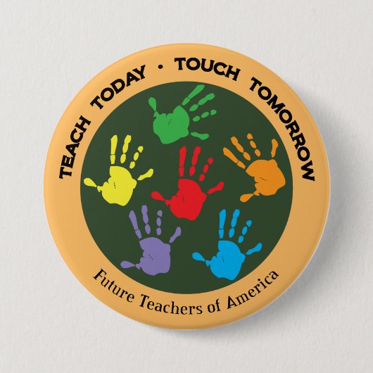 - Touchを明日今日教えて下さい 缶バッジ (正面)