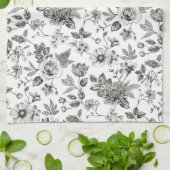 Touchオブエレガンスガーデントワール キッチンタオル (折り畳み)