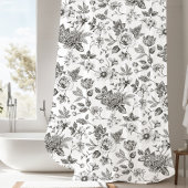 Touchオブエレガンスガーデントワール シャワーカーテン