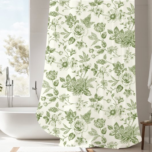 Touchオブエレガンスガーデントワール シャワーカーテン