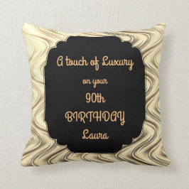 Touchオブラグジュアリー90th誕生日デザイン クッション