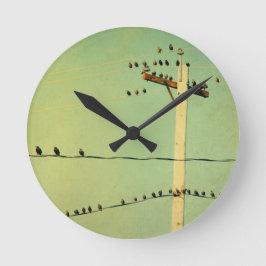 Touchオブロモ ラウンド壁時計