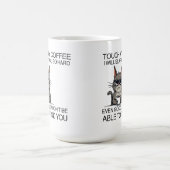 Touchコーヒーを飲んで叩いてやる コーヒーマグカップ (中央)