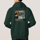 Touchザワイルドフード付きスウェットシャツ パーカ (裏面)