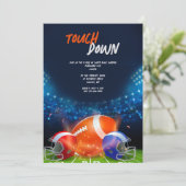 Touchダウンサッカーパーティー 招待状 (スタンド正面)
