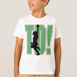 TouchダウンフットボールキッズTシャツ Tシャツ