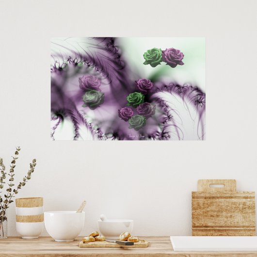 Touchバラ ポスター (キッチン)