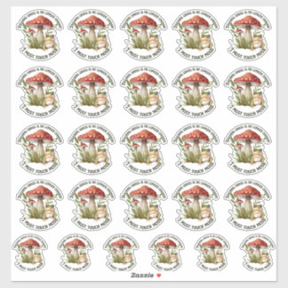 「touchモスしなければならない」バルクデカール シール