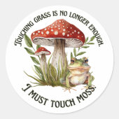 touchモスだ ラウンドシール (正面)