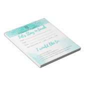 touch美しいコンサルタントBC – カー連絡ドに留まる ノートパッド (アングル)