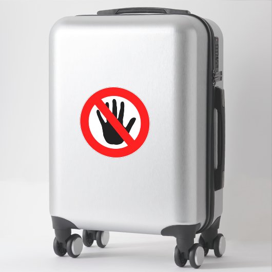 touch記号 シール (スーツケース)