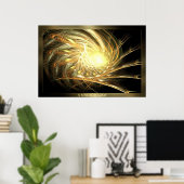 touch金ゴールド ポスター (ホームオフィス)