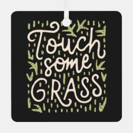 Touch黒と緑 メタルオーナメント