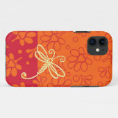 Touch・オブ・オレンジドラゴンフライ Case-Mate iPhoneケース (裏面(横))