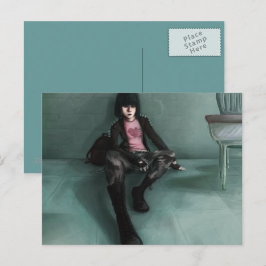 Touch・オブ・ピンク ポストカード (正面/裏面)