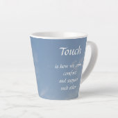 「Touch」 カフェラテマグ (右アングル)