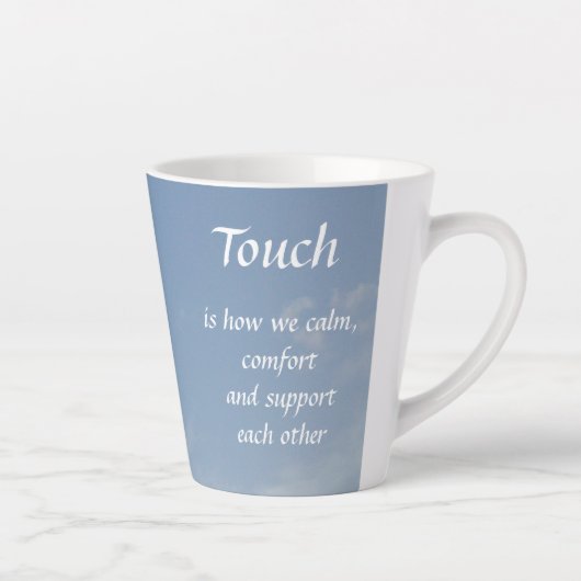 「Touch」 カフェラテマグ (右)