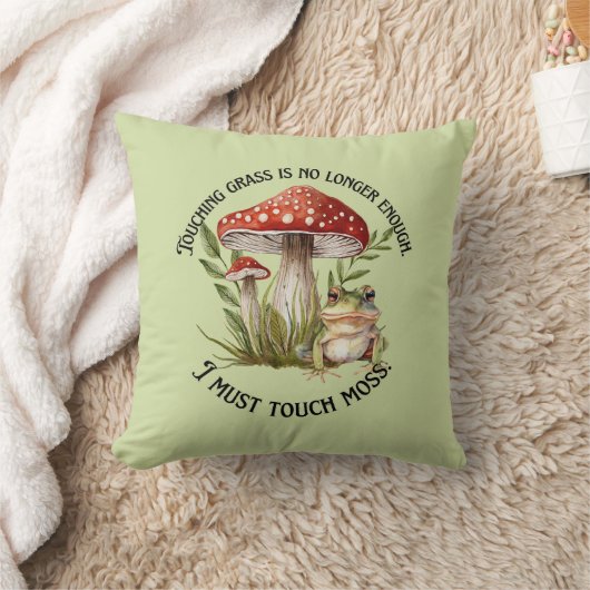 「touch・モスだ」 クッション (ブランケット)