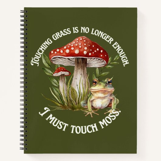 「touch・モスだ」 ノートブック (正面)