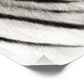 Touch – 手絵を描オリジナル虎のアートワーク ポスター (コーナー)