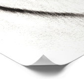 Touch – 手絵を描オリジナル虎のアートワーク ポスター (角)