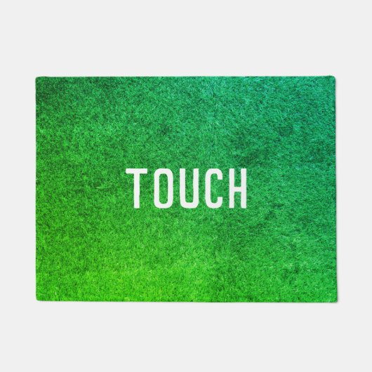 Touch Grass (スタイル: 2) ドアマット (正面)