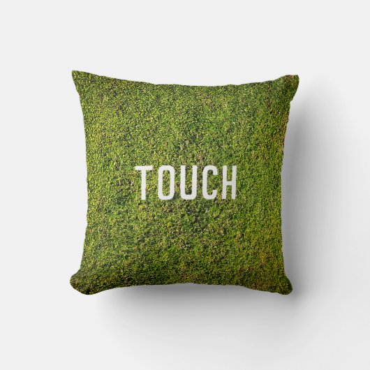 Touch Grass (スタイル: 4) クッション (正面)