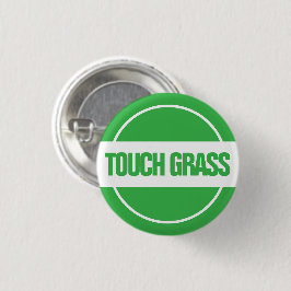 Touch Grass ボタン 缶バッジ