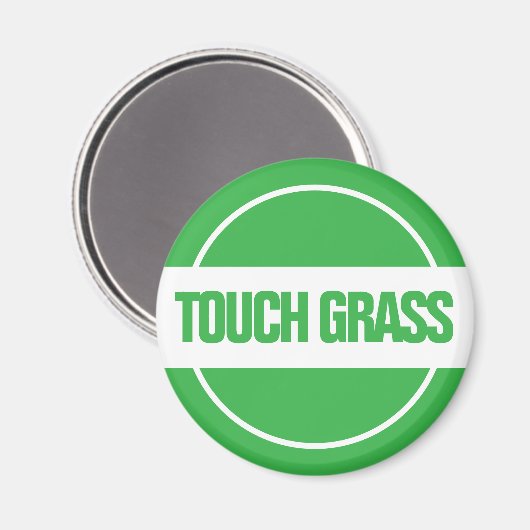 Touch Grass マグネット (正面/裏面)