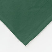 Touch Grass Minimalist Sage Green Fleece Blanket - フリースブランケット (角)