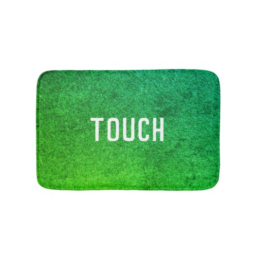 Touch Grass (Style: 2) バスマット (正面)