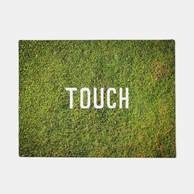 Touch Grass (Style: 4) ドアマット (正面)