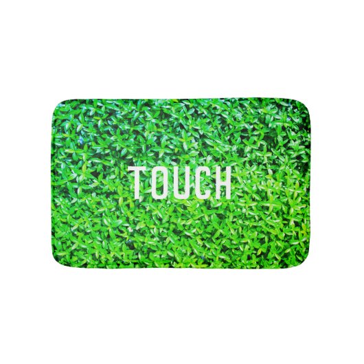 Touch Grass (Style: 6) バスマット (正面)