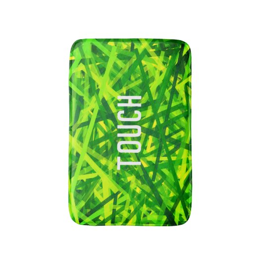 Touch Grass (Style: 7) バスマット (正面縦)