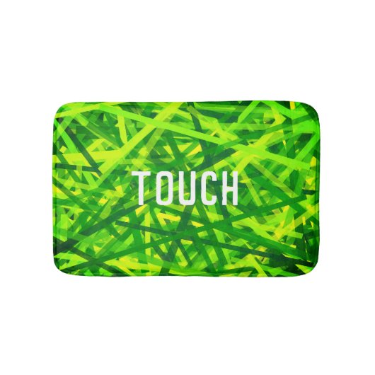 Touch Grass (Style: 7) バスマット (正面)