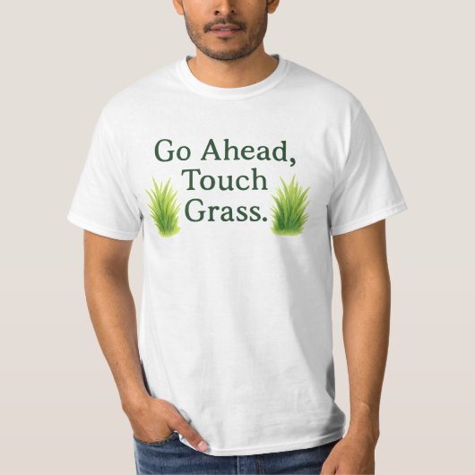 Touch Grass Tシャツ (正面)