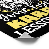 Touch Me And Your First Karate Lesson Is Free - Mm ポスター (角)